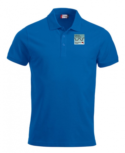 Herren Stretch Polo,  inkl. Druck